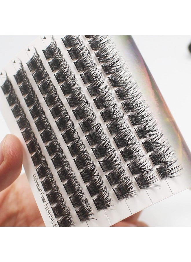 Vayator C001 False Eyelashes 820Mm To Choose D Curl Extension Reusable Eyelashes Fluffy Wispy Lightweight Natural False Eyelashes Thick False Eyelashes Individual Grafting False Lash (8Mm)  - Image 3