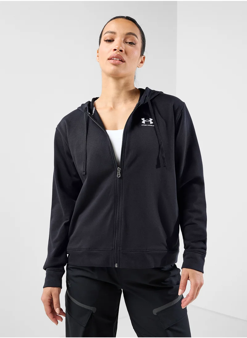 UNDER ARMOUR Women's UA Rival Terry Full Zip