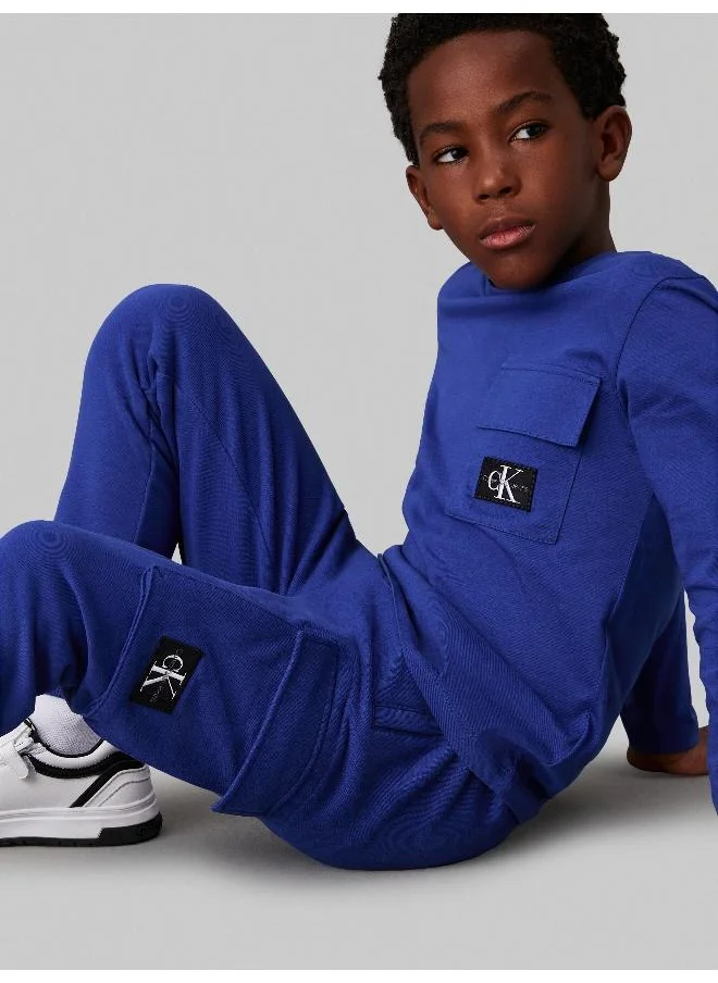 Calvin Klein Jeans BADGE RELAXED SWEATPANTS