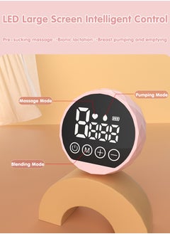 Super ZYouth Wearable Breast Pump, Electric Hands-Free Breast Pumps with 3 Modes, 9 Levels, LED Display, Rechargeable, White  - Image 3