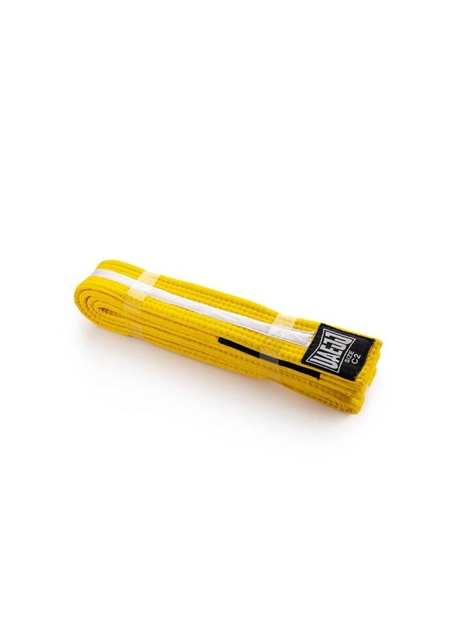 UAEJJ - Jiu Jitsu Kimono Karate & Martial Arts Belt For Adults (Yellow) - Image 1
