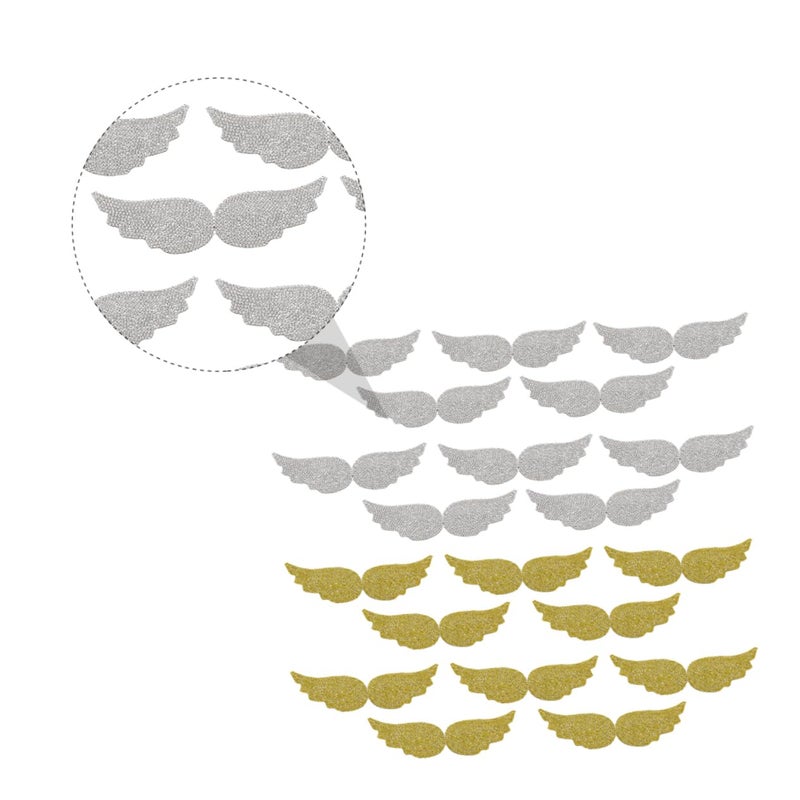 Embroidered Angel Wings Patches 20pcs Sew On Applique For Clothing Accessories - Image 4
