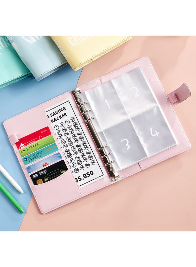 Monroe Envelopechallenge Loose-leaf Book Couple Challenge Event Cash Envelope Budget Planning Notebook - Image 4
