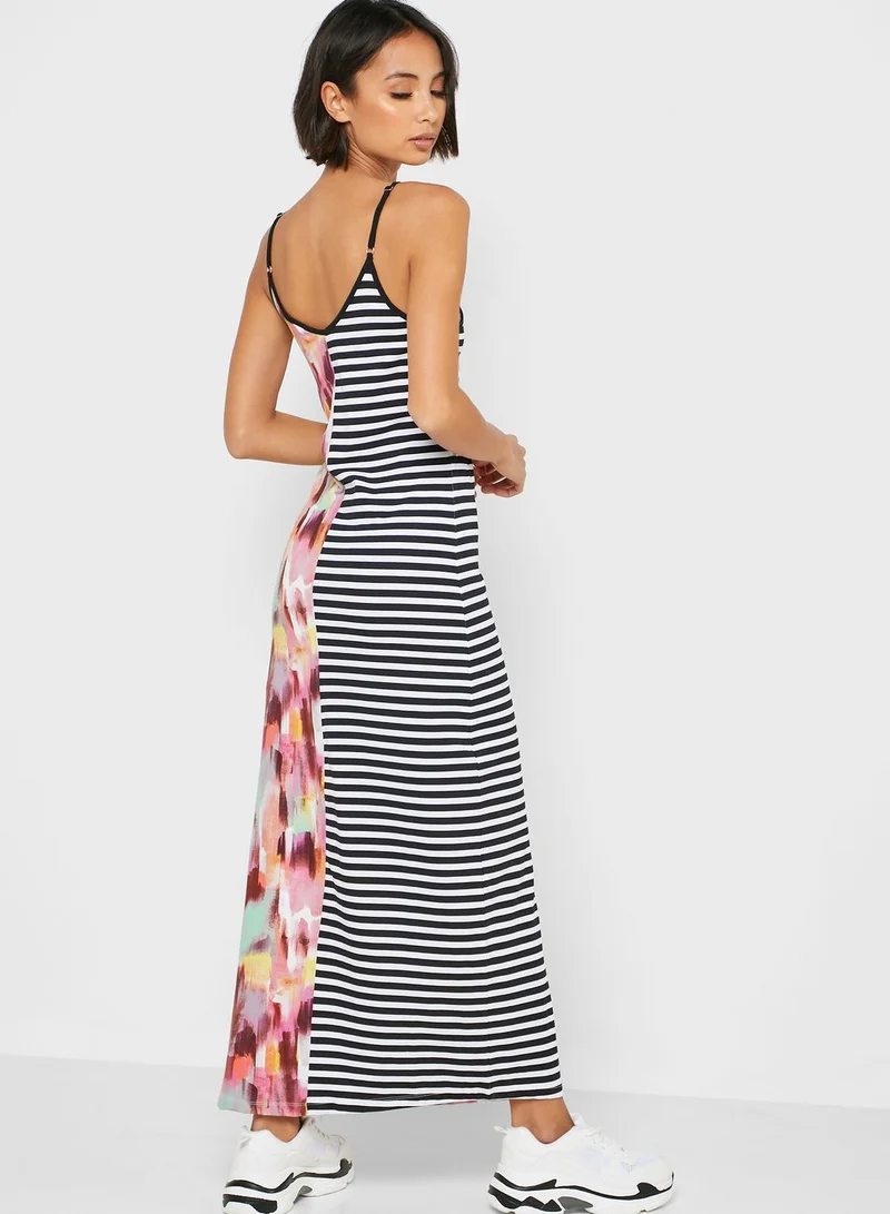 NOISY MAY Colorblock Cami Dress