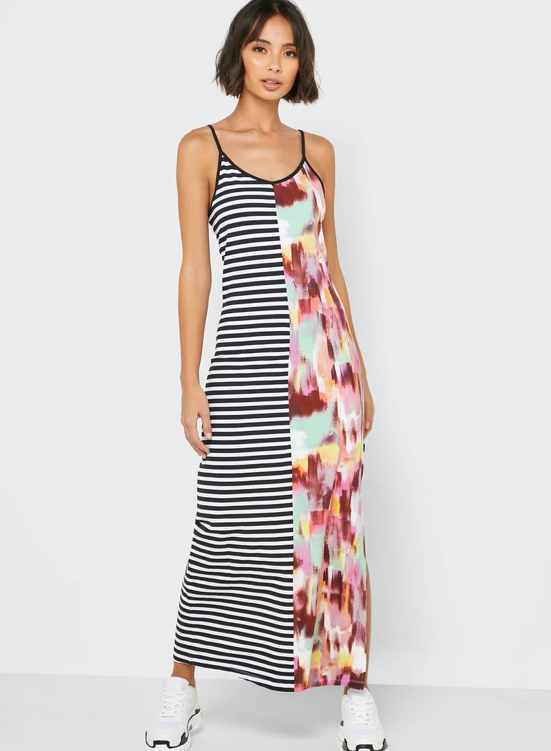NOISY MAY Colorblock Cami Dress