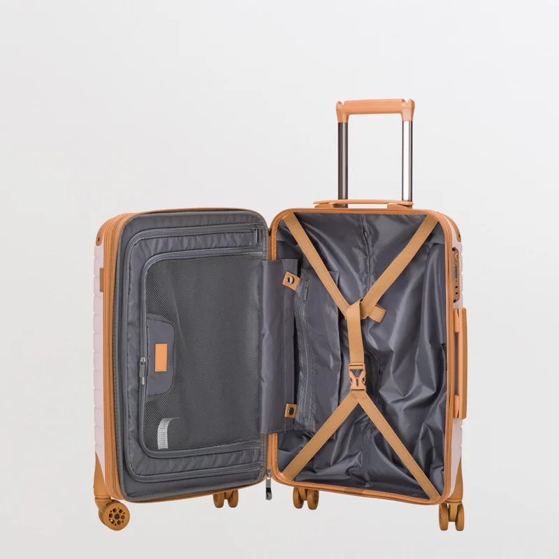 Carpisa Soft Pink Hard Trolleys S-Gotech Premium  | Best Price UAE