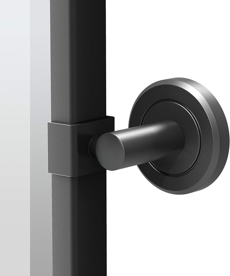 Gatco 4249MXFS Latitude II Large Framed Rectangle Pivot Mirror 325 H Matte Black - Image 3