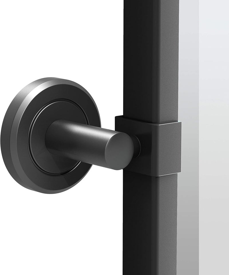 Gatco 4249MXFS Latitude II Large Framed Rectangle Pivot Mirror 325 H Matte Black - Image 4