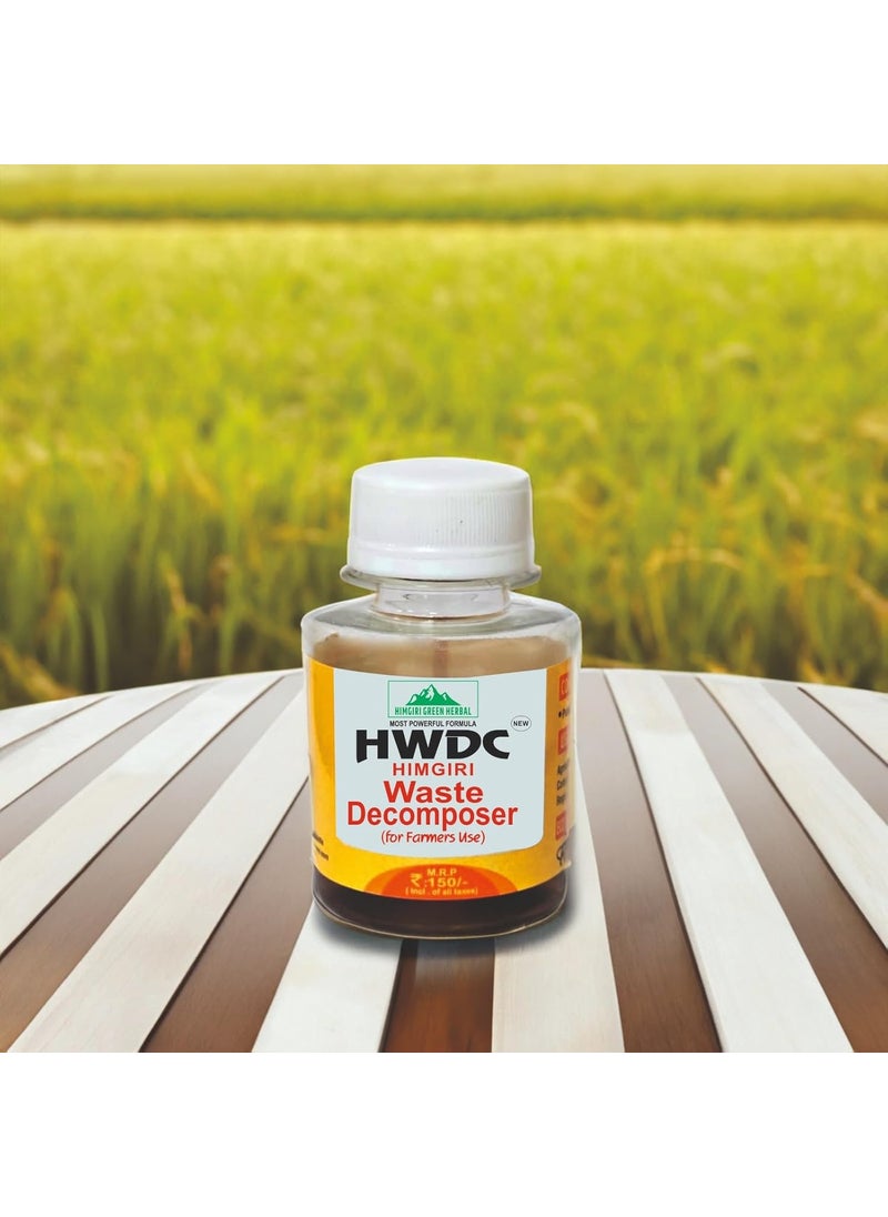 HGH - HGH Waste Decomposer Pack of 2 Bottles Liquid Culture Brown Compost Maker BioWaste Decomposer - Image 1