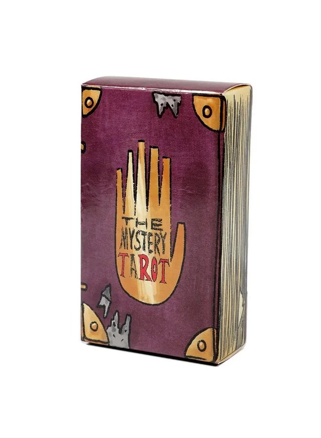 NIBEMINENT Mysterious Tarot Cards 78 Deck Cards in "Gravity Falls" Style 78 Deck Card Edition English Version Fantasy Beginner Tarot Card Board Game - Image 1