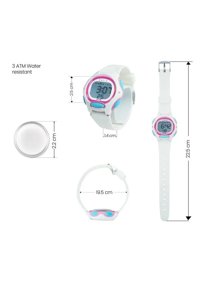 Curio  Kids's Plastic Digital Watch CU-8207L-4 - 35 mm  | Best Price UAE