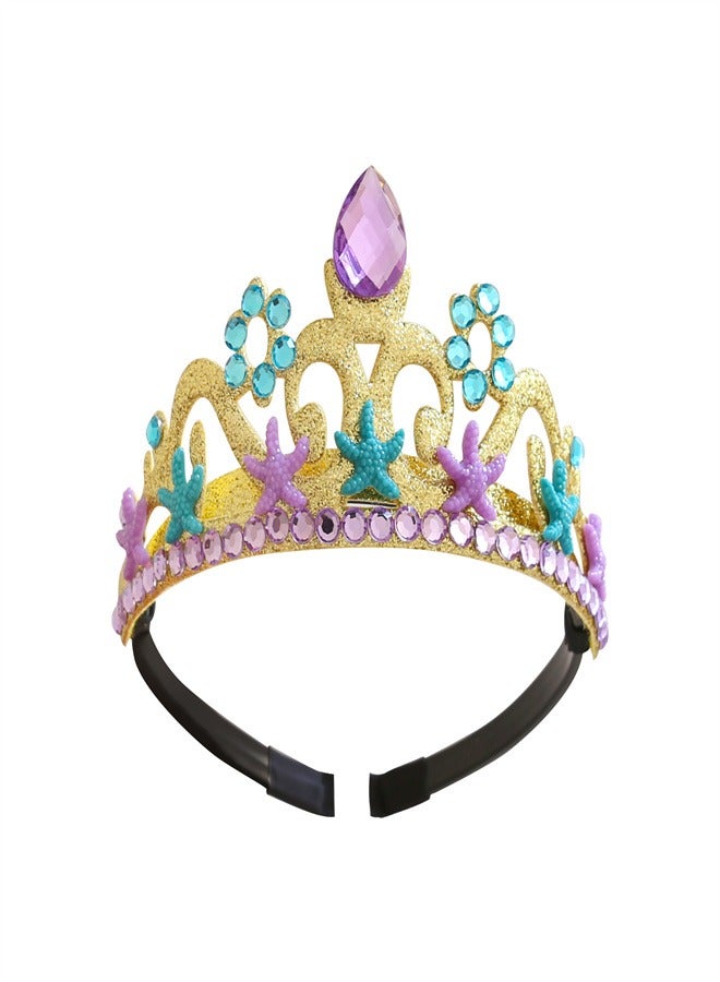 Loquat New Birthday Gift Children's Crown Hairband Multicolor, - Image 1