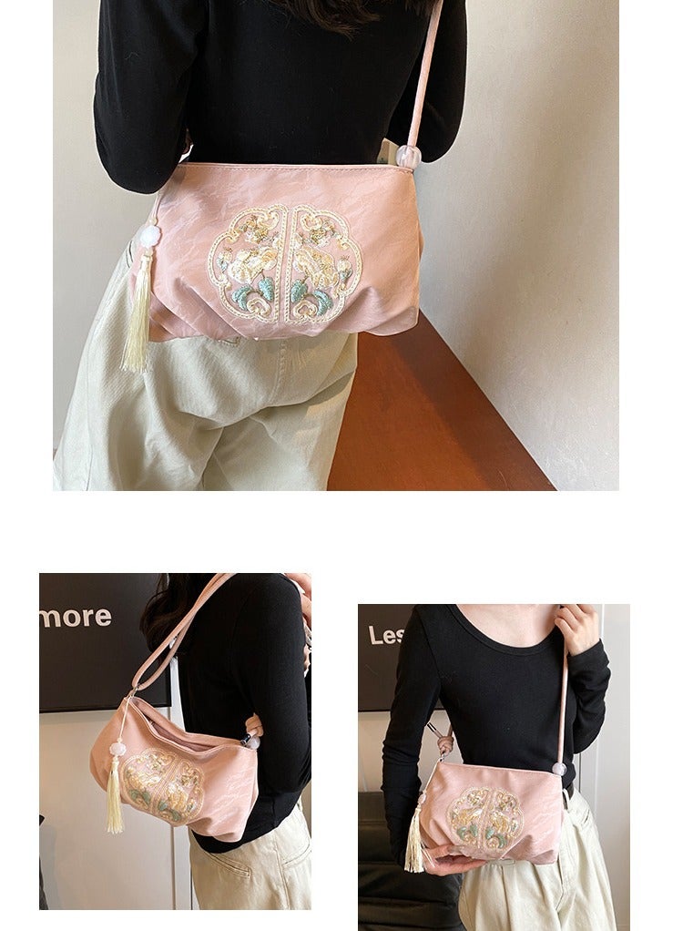 New Chinese Embroidery Crossbody Handbag - Image 3