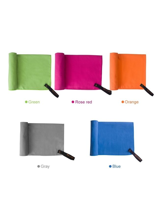 NIBEMINENT 2 Piece Travel Quick Dry Microfiber Bath Towel 25x16x2.5cm - Image 3