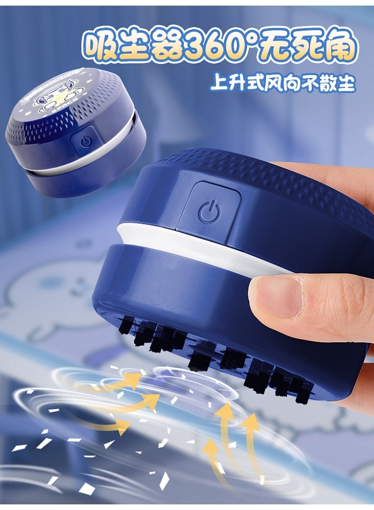 بيت الشاي مجموعة أدوات مكتبية للأطفال بثيم الفضاء مع ممحاة كهربائية - 4 أقلام رصاص، ملصقات، مبراة ومنظف، صندوق هدايا مثالي للمستلزمات المدرسية لطلاب المرحلة الابتدائية - Image 4