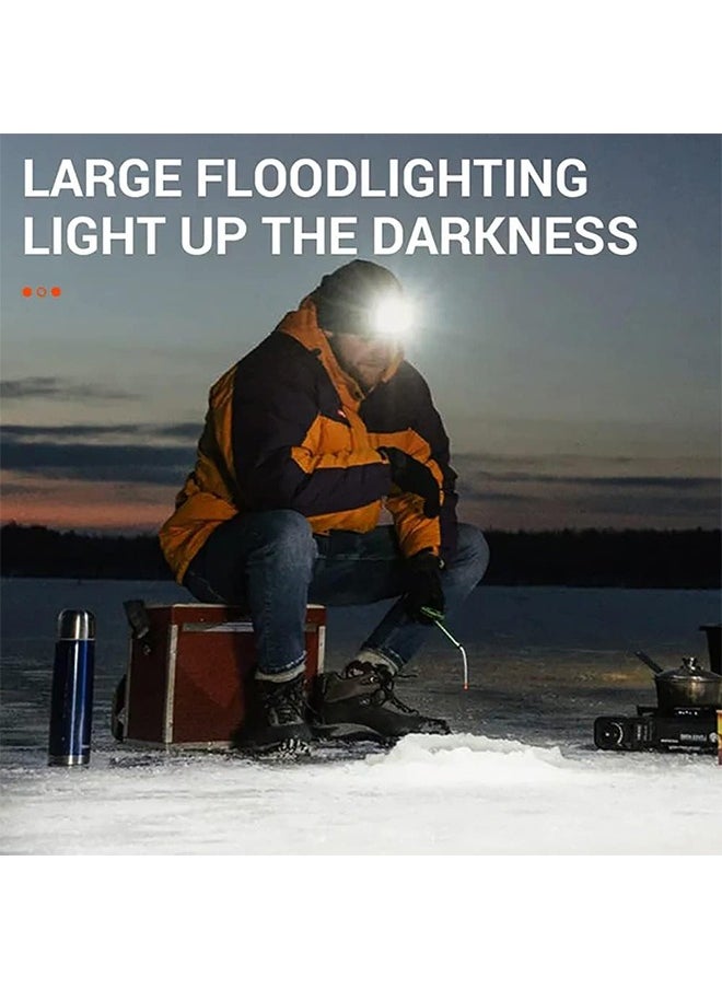Lemon Headlamp Rechargeable, Motion Sensor 1000 Lumen Super Bright Head Lamps Outdoor LED Rechargeable, IPX4 Waterproof Headlamp for Night Walking, Running, Hiking & Outdoor Camping Gear, Black  - Image 3