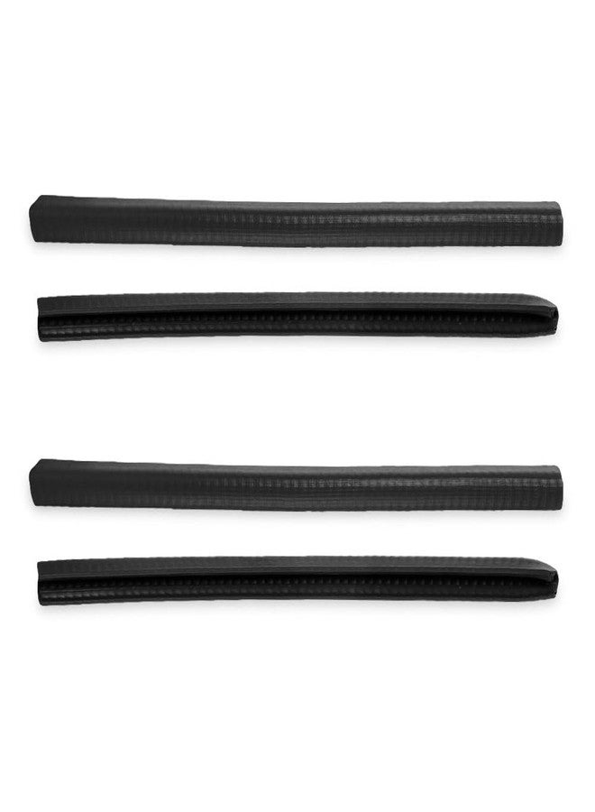 SquEqu 4 Pack 35CM Skateboard Deck Guards Protector Sleeve Strip Skate Board Longboard Edge Protective Cover Tail Nose Protection Bumper Guard Shock Absorbing Anti-Collision Heavy Duty - Image 1