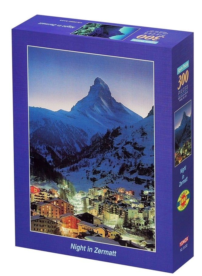TOMAX Tomax - Night In Zermatt Glow in the Dark Puzzle 300 Pieces - 30-032 - Image 1