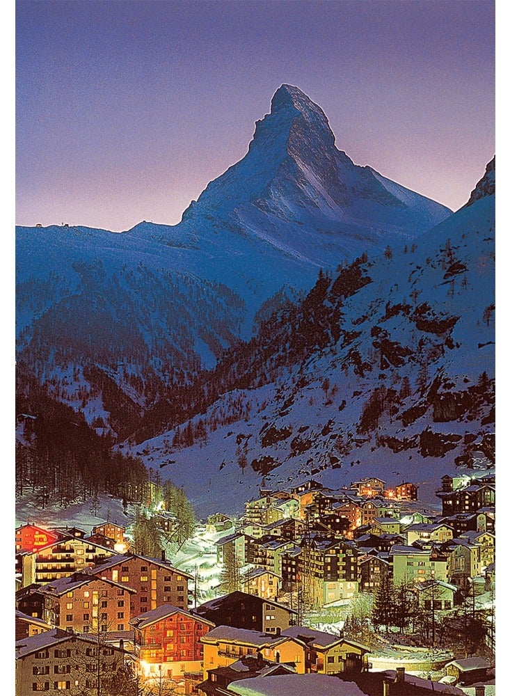 TOMAX Tomax - Night In Zermatt Glow in the Dark Puzzle 300 Pieces - 30-032 - Image 2
