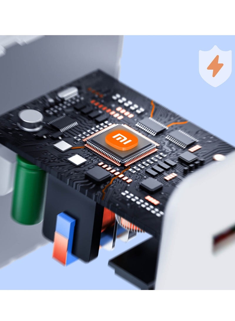 MUNTAQI Xiaomi Original Xiaomi USB 67W Wall Charger with USB to USB-C Cable included - Image 4