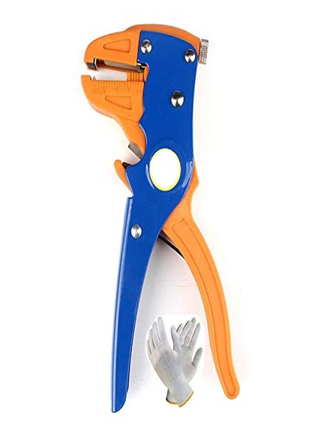 Digital Craft Automatic Wire Strippers with Adjustable Stripping Diameter (0.25-6.0mm²) for Different Wire Sizes | Precision Stripping Tool | Includes Safety Hand Gloves for Extra Protection - Image 1
