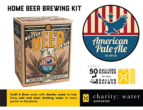 Craft A Brew صنع بيرة - بيرة أمريكية فاتحة - مجموعة صنع البيرة - اصنع بيرة الحرف الخاصة بك - معدات وإمدادات كاملة - مجموعة بدء تخمير المنزل - 1 جالون - Image 2