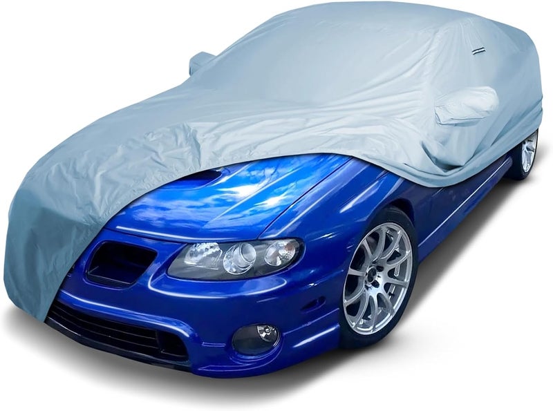 iCarCover Premium Full Car Cover for Pontiac GTO 2004-2006 - Waterproof All Weather Protection - Image 1