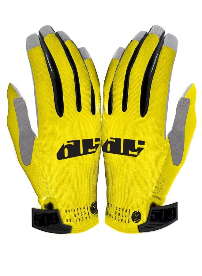 509 Low 5 Offroad Gloves (Burst Yellow - Small) - Image 1