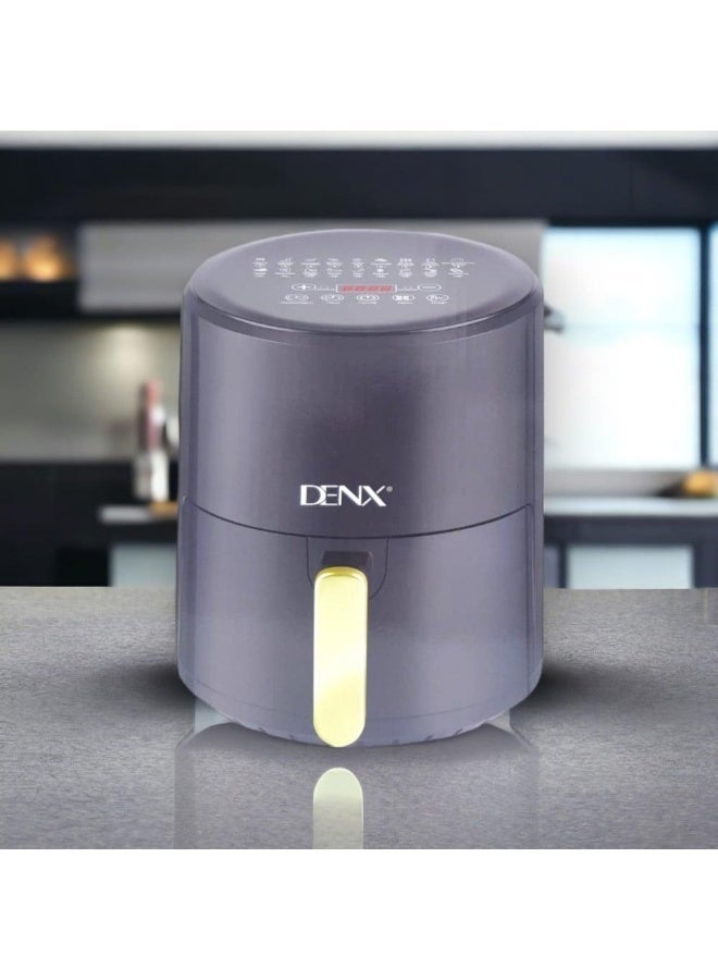 Denx Air Fryer with Multi-Function Cooking Revolutionize Your Kitchen Experience Smart Touch, Large Capacity, Precise Temperature Control, Extended Timer - Ideal for Healthy Frying - Image 3