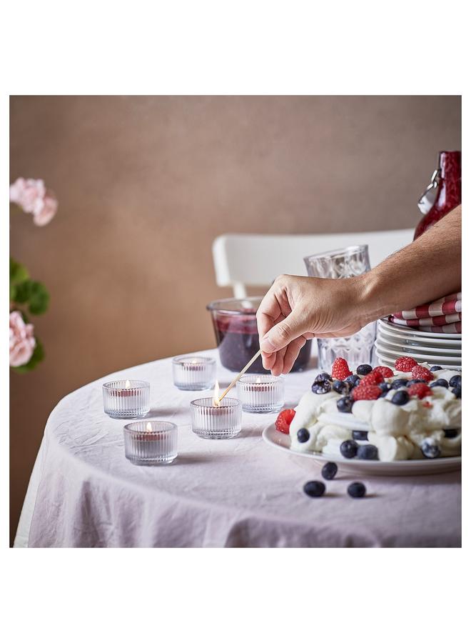 زبون شمعة صغيرة معطرة، التوت/الأحمر، 3.5 ساعة - Image 3