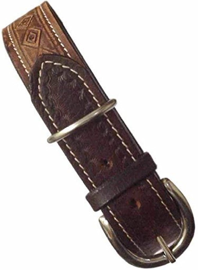 Skora Pure Leather Brown Dog Collar - Image 4