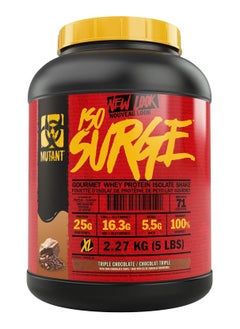 Mutant, ISO Surge, Whey Protein Isolate, 5Lbs, Triple Chocolate, 71 Servings - pzsku/Z4FEA2729F3D4B1B14691Z/45/_/1734445085/9d5ea369-9139-4a9a-96b1-a2a78fc4e63f