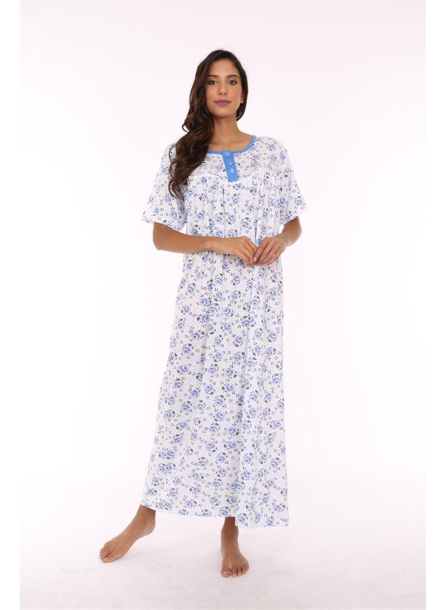 Seva Mother Nightgown, Hospital Nightgown Long Length to Ankle Prayer Dress 140CM Comfortable Mold  - Image 3
