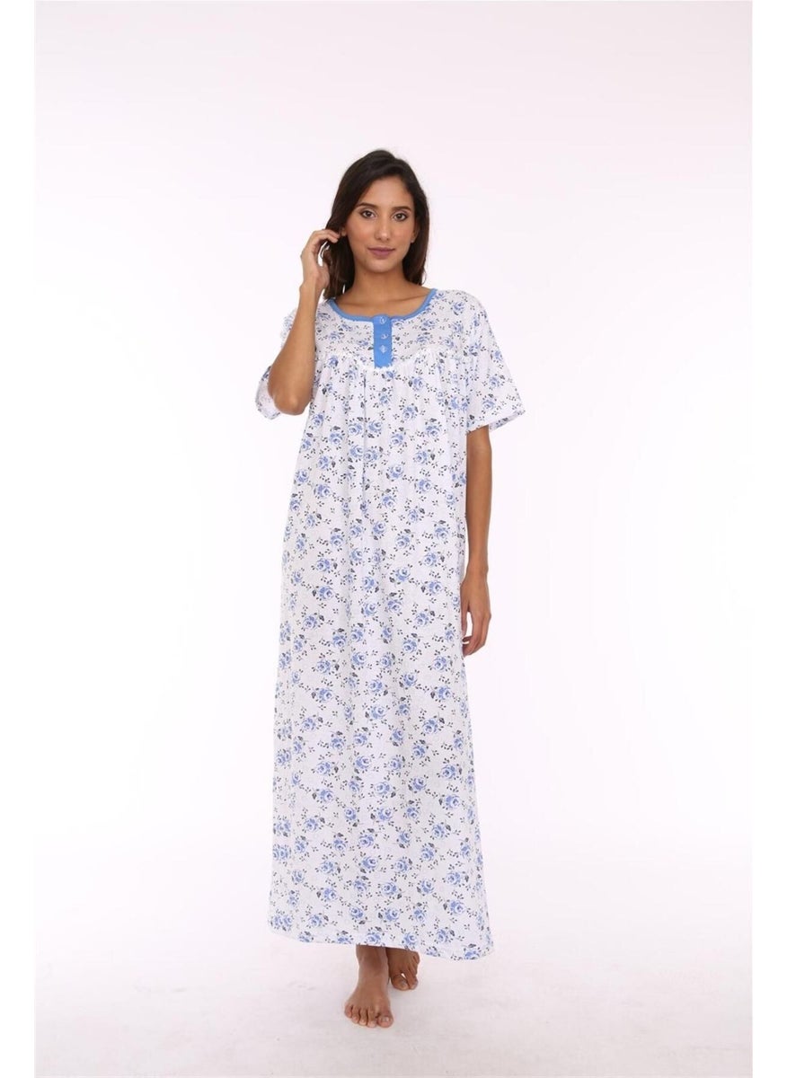 Seva Mother Nightgown, Hospital Nightgown Long Length to Ankle Prayer Dress 140CM Comfortable Mold  - Image 1