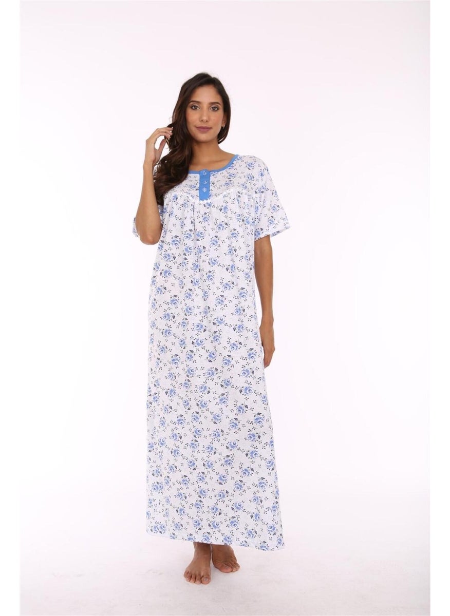 Seva Mother Nightgown, Hospital Nightgown Long Length to Ankle Prayer Dress 140CM Comfortable Mold  - Image 2