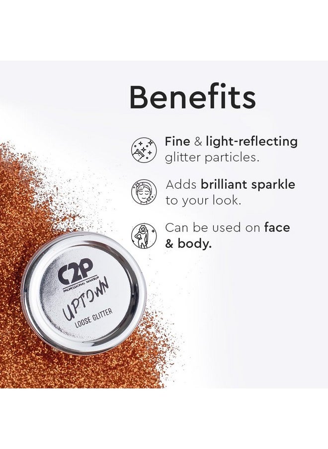 سي2بي بروفيشنال ميكاب C2P Professional Make Up Up بريق سائب لمكياج العيون (دارلينج كوبر، 03 جرام)  - Image 3