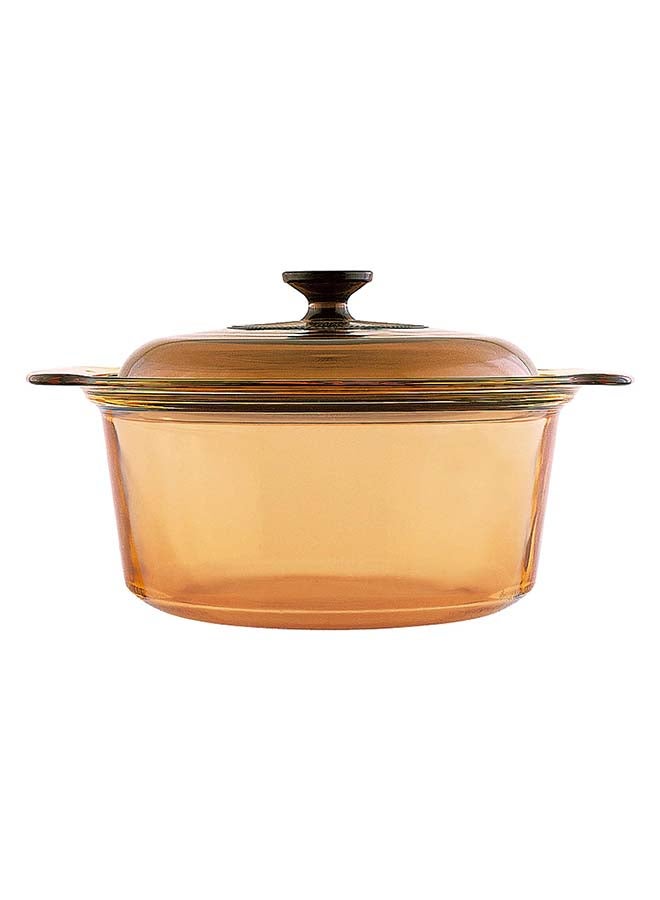 5L.Covered Dutch Oven-Amber 1X1(Vsd-5) Vision