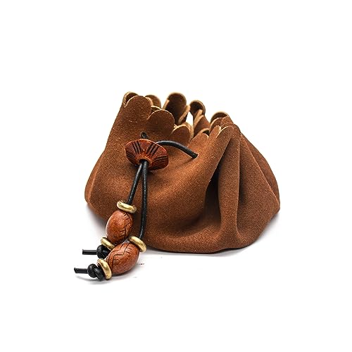 Realeather SS0811-2002 Suede Leather Sheet for Crafting, 3-4oz, Medium Brown, 1-Piece - Image 3