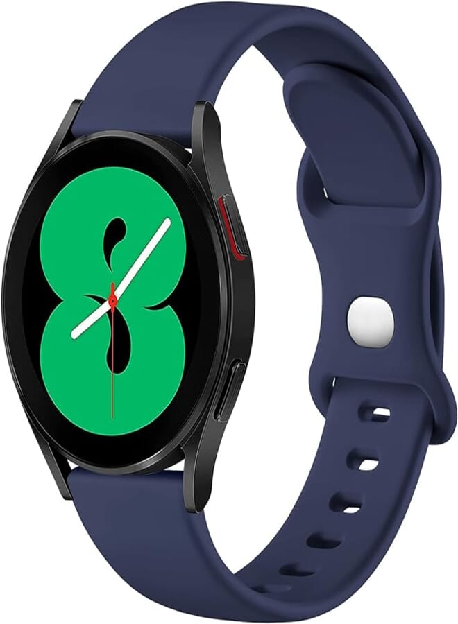 Lerobo Sport Band Compatible for Galaxy Watch 4/Galaxy Watch 5 Band/5 Pro Band/Active 2 Watch Band 44mm 40mm,Watch 4 Classic 46mm 42mm/Watch 3 Band 41mm,20mm Soft Silicone Band Strap for Men Women