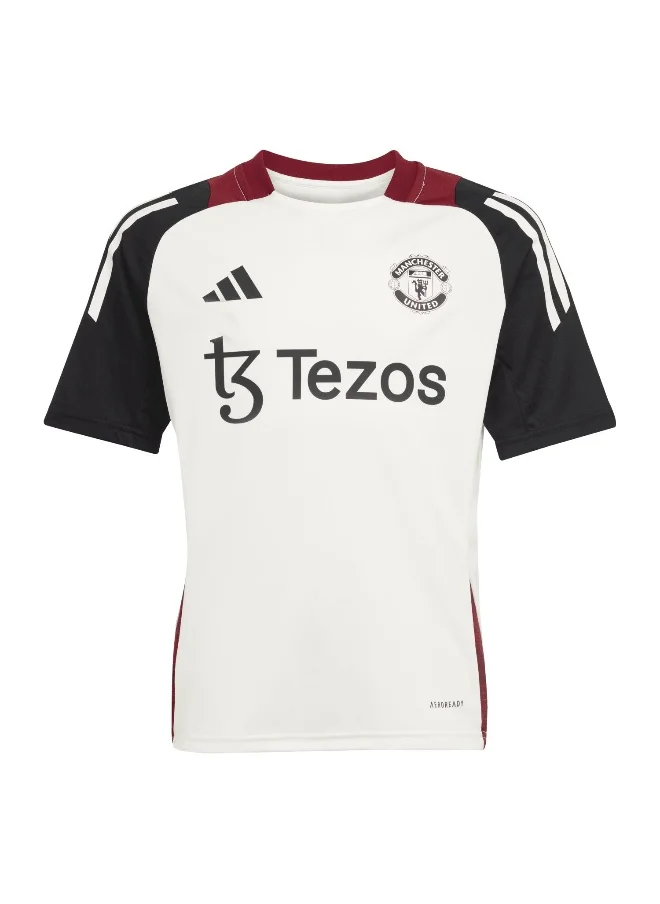 اديداس adidas manchester united 2024/2025 tiro24 training kids unisex jersey