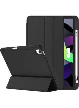 iPad Air 5th Generation Case 2022/iPad Air 4th Generation Case 2020 10.9 Inch with Pencil Holder, Support Touch ID and Auto Wake/Sleep, Trifold Stand Smart Case (Black) - pzsku/Z4FEA665FEDDBEB9935FDZ/45/_/1684688870/55aa1739-087b-4033-8a9f-898c73b09de4