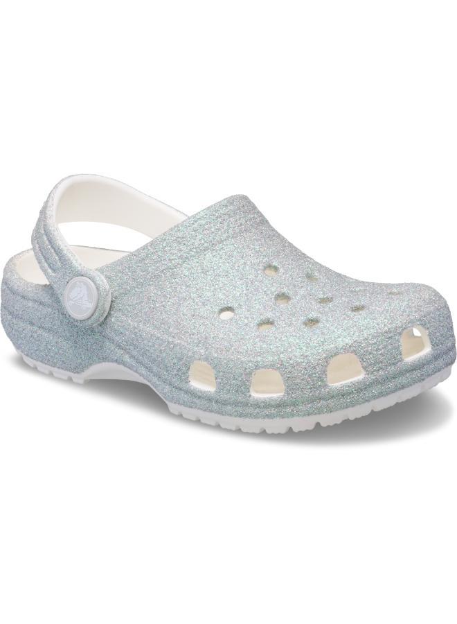 crocs Kids Classic Iridescent Glitter Clog  - Image 4