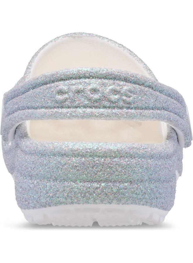 crocs Kids Classic Iridescent Glitter Clog  - Image 3