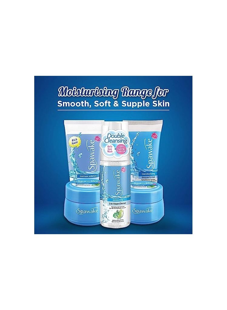 Spawake Moisturising Face Cleanser 2 in 1 Foaming Face Wash - Image 4