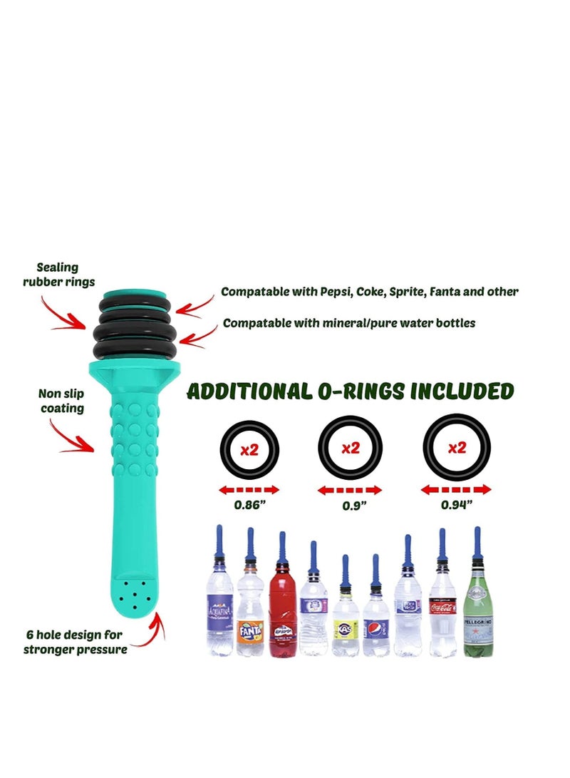 ECVV 3PCS Portable Travel Bidet for Outdoor Toilet,Travel Shattaf Bidet Spray, Personal Handheld Toilet Shattaf Bidet Sprayer for Women Perineal Care Baby Cleaning Hemorrhoids Outdoor Camping - Image 2