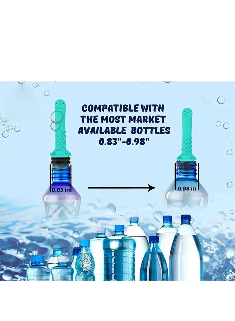 ECVV 3PCS Portable Travel Bidet for Outdoor Toilet,Travel Shattaf Bidet Spray, Personal Handheld Toilet Shattaf Bidet Sprayer for Women Perineal Care Baby Cleaning Hemorrhoids Outdoor Camping - Image 4