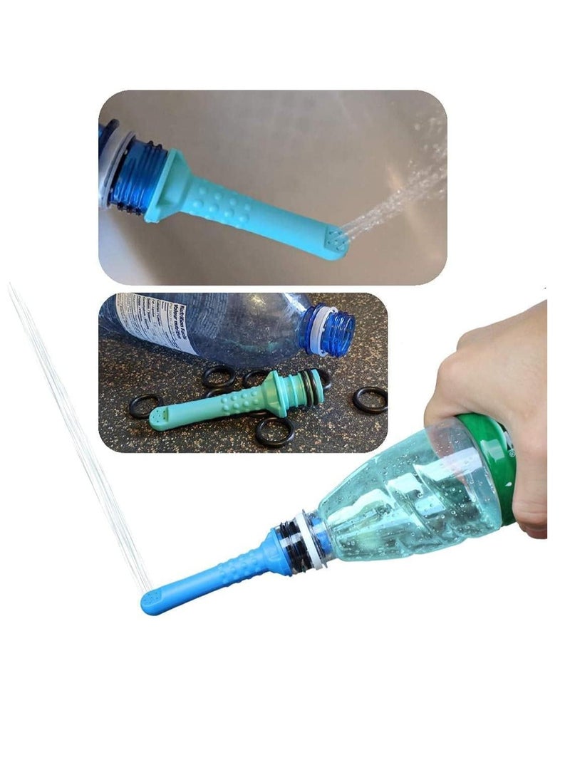 ECVV 3PCS Portable Travel Bidet for Outdoor Toilet,Travel Shattaf Bidet Spray, Personal Handheld Toilet Shattaf Bidet Sprayer for Women Perineal Care Baby Cleaning Hemorrhoids Outdoor Camping - Image 5