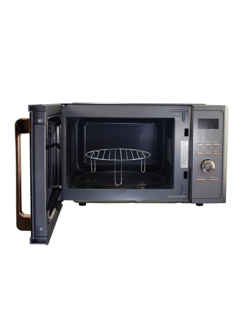 SONASHI 25L Microwave Oven - Digital Touch Control | Pull Open Door Handle with Child Safety Lock | 1000W Grill, Fast Heating and Defrost Function | Good for Home & Office with 5 Power Levels 25 L 1000 W SMO-925DG Black/White - Image 4