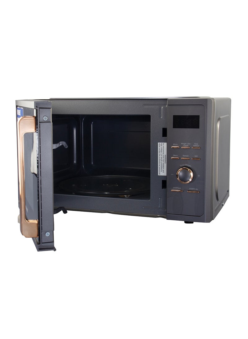 SONASHI 25L Microwave Oven - Digital Touch Control | Pull Open Door Handle with Child Safety Lock | 1000W Grill, Fast Heating and Defrost Function | Good for Home & Office with 5 Power Levels 25 L 1000 W SMO-925DG Black/White - Image 3
