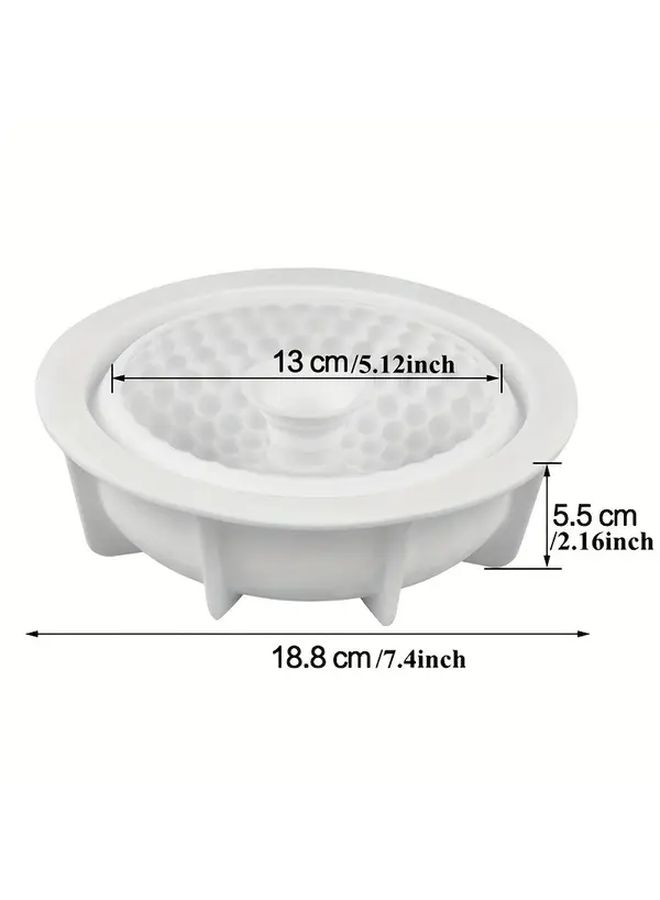 Sakya Fruit Silicone Round Baking Mold Food Grade Reusable Durable Cake Mold - Image 3